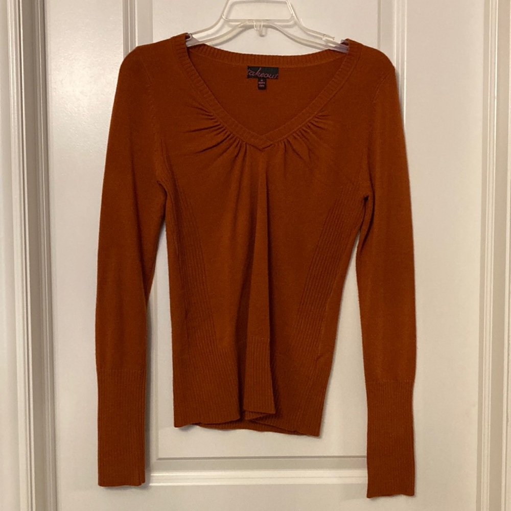 Cute Orange Sweater